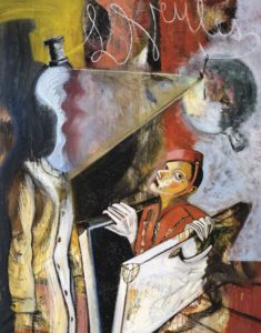 Piccolo, 180 x 130 cm, oil on canvas, 1993