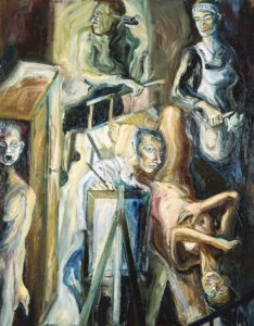 Dirty Fingers, 204 x 160 cm, oil on canvas, 1985