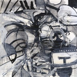 Smack, The Small Beasts, Smack, Smack, 250 x 250 cm, acrylic on canvas, 2000
